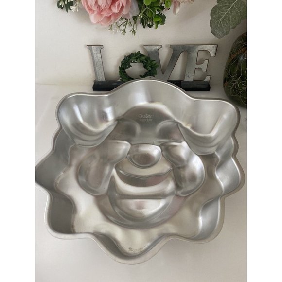 Wilton 1974 Clown Face Cake Pan #502-275 Cake Mold Form Vintage 12"X10"X2" EUC - Picture 16 of 16